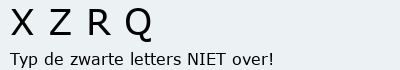Bevestigingscode