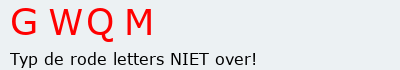 Bevestigingscode