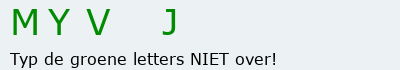 Bevestigingscode