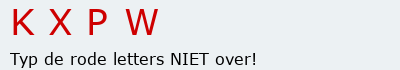 Bevestigingscode