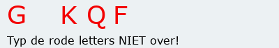 Bevestigingscode