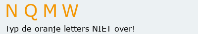 Bevestigingscode