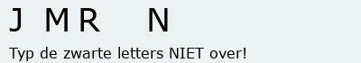 Bevestigingscode