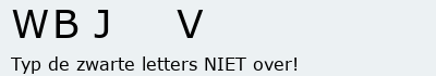Bevestigingscode