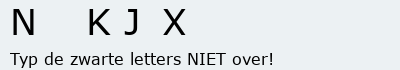 Bevestigingscode
