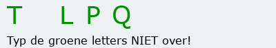 Bevestigingscode