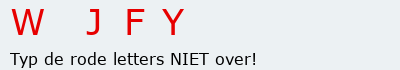 Bevestigingscode