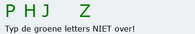 Bevestigingscode
