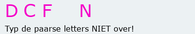 Bevestigingscode