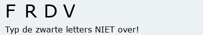 Bevestigingscode