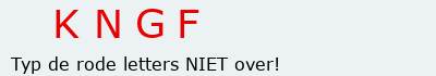 Bevestigingscode