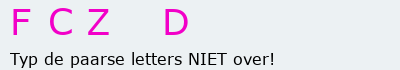 Bevestigingscode
