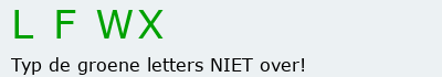 Bevestigingscode