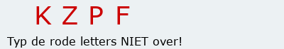 Bevestigingscode