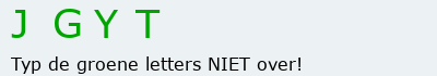Bevestigingscode