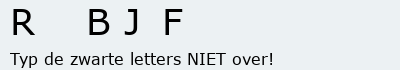Bevestigingscode