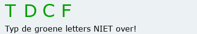 Bevestigingscode