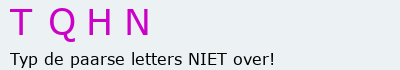 Bevestigingscode