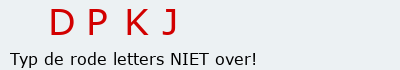 Bevestigingscode