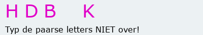 Bevestigingscode