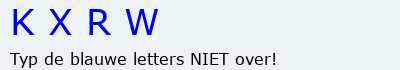 Bevestigingscode