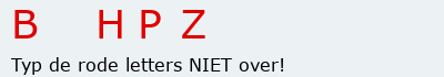Bevestigingscode