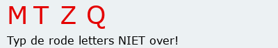 Bevestigingscode