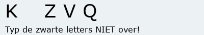 Bevestigingscode