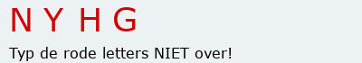 Bevestigingscode