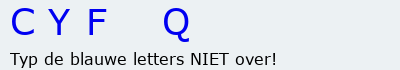Bevestigingscode