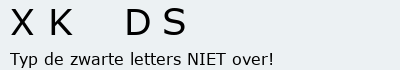 Bevestigingscode