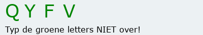 Bevestigingscode