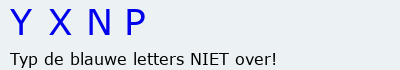 Bevestigingscode