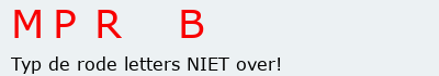 Bevestigingscode