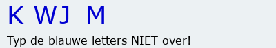 Bevestigingscode