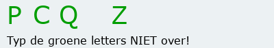 Bevestigingscode