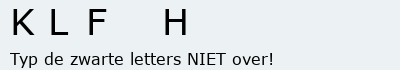 Bevestigingscode