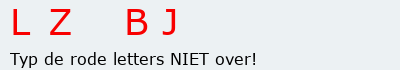 Bevestigingscode