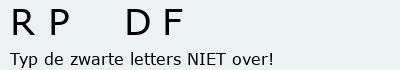 Bevestigingscode