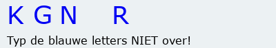 Bevestigingscode