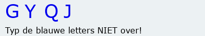 Bevestigingscode