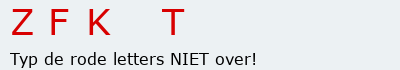 Bevestigingscode