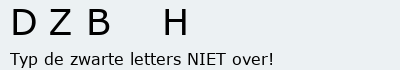 Bevestigingscode