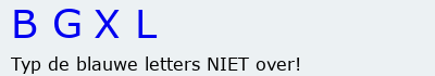 Bevestigingscode