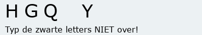 Bevestigingscode