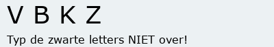 Bevestigingscode
