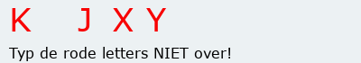 Bevestigingscode