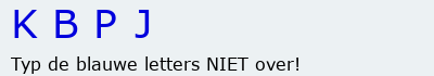 Bevestigingscode