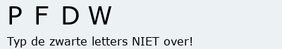 Bevestigingscode