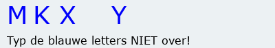 Bevestigingscode